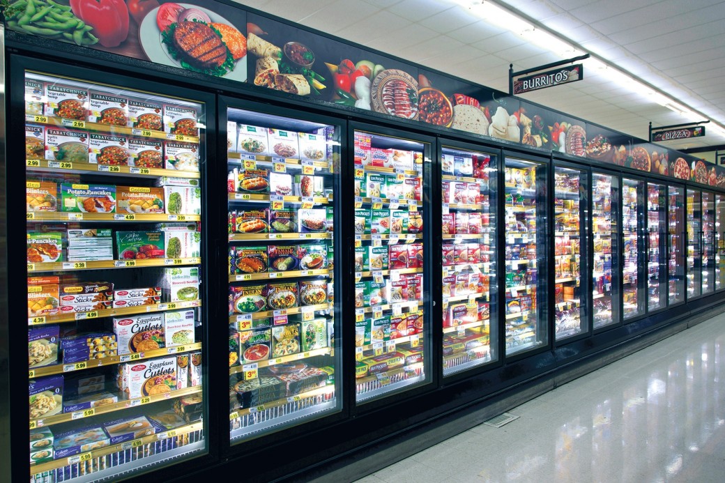 frozen food aisle