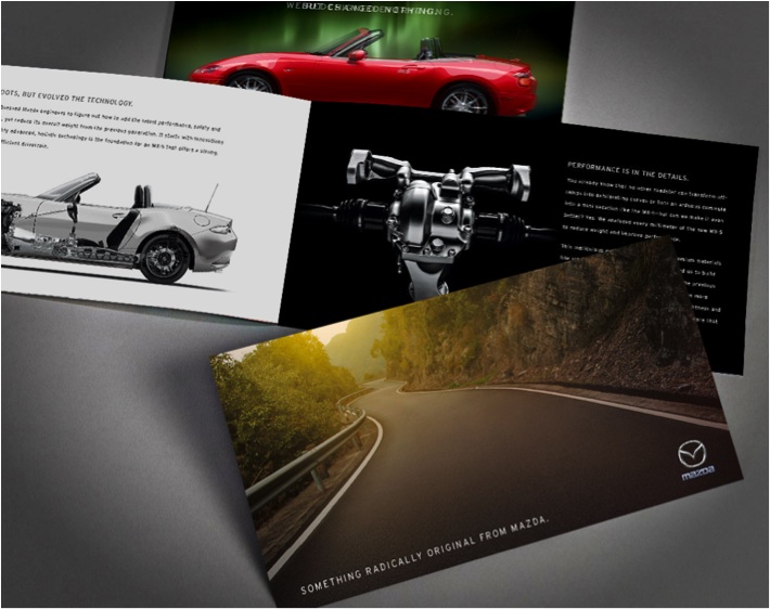 Direct mail highlights automotive deals and promotions