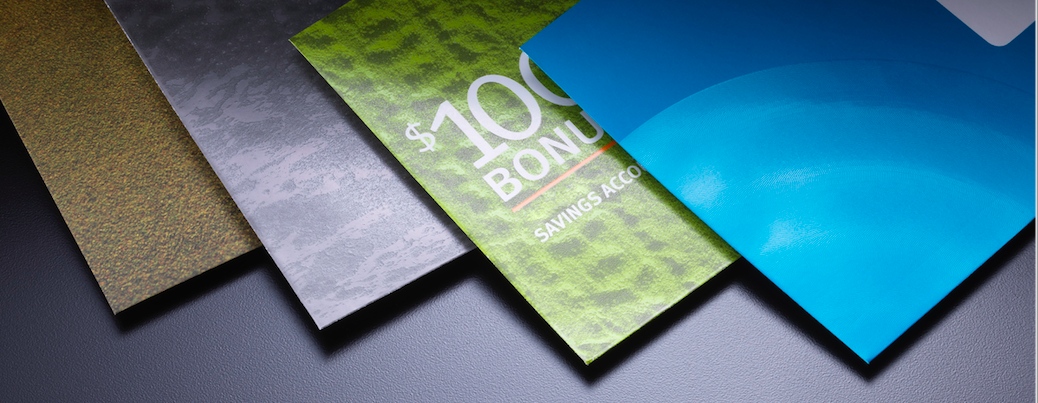 color envelopes used in direct mail pieces