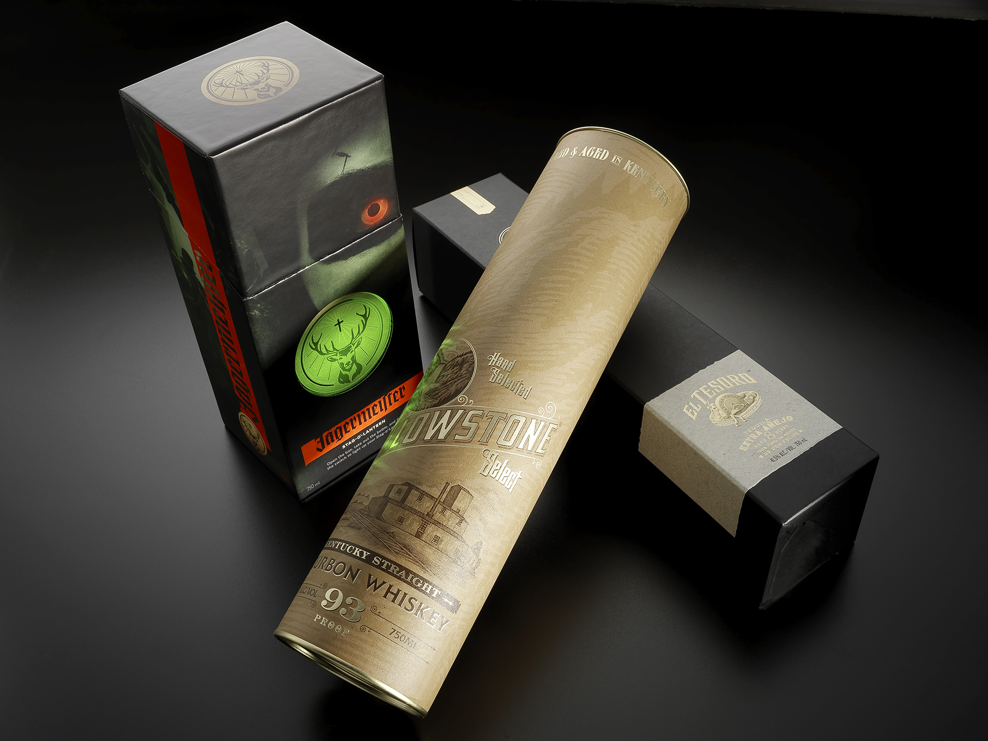 Jager Yellowstone El Tesoro Packaging