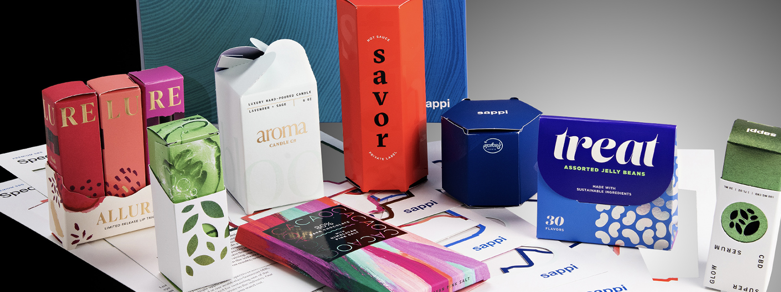 Sappi Interactive Packaging Folder